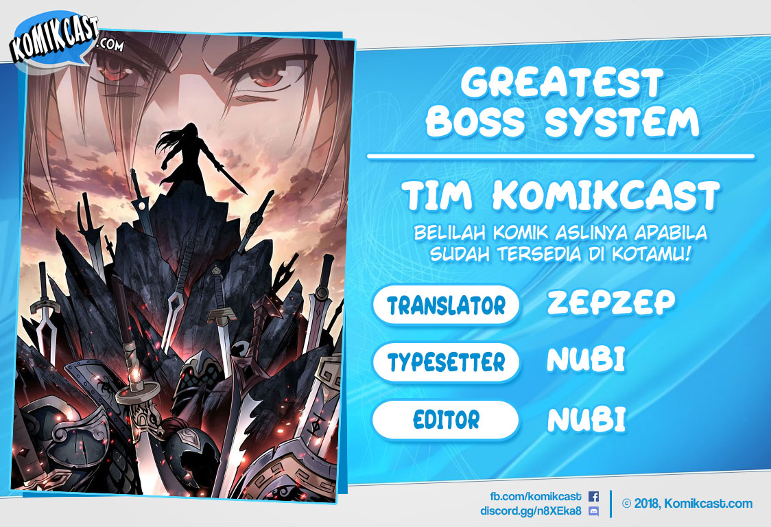 Greatest Boss System Chapter 00 Gambar 1